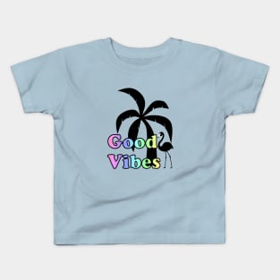 GOOD Vibrations Flamingo Kids T-Shirt